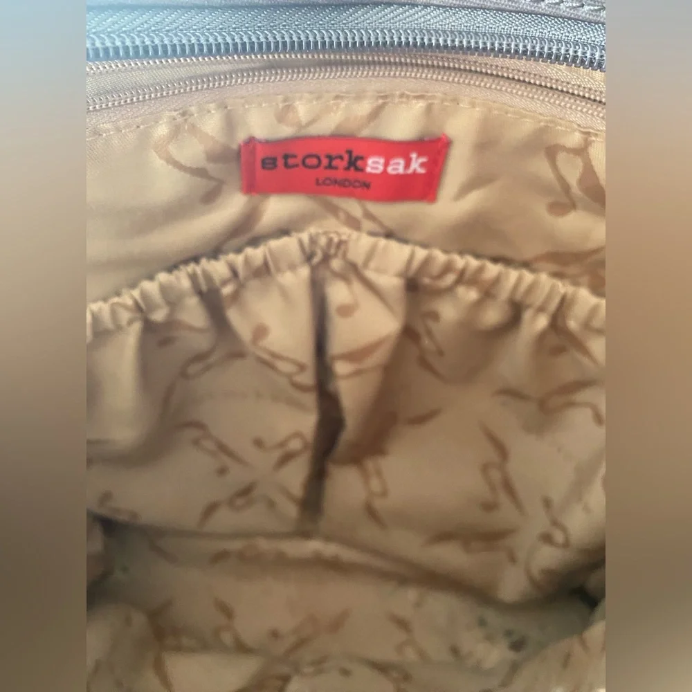 NEW STORKSAK Kay London kay diaper bag in pristine condition